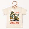 I Dig Christmas Excavator - Youth Short Sleeve Graphic T-Shirt and Toddler Short Sleeve Graphic T-Shirt - 2 of 3