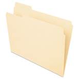 Pendaflex Essentials File Folders 1/3 Cut Top Tab Letter Manila 100/Box 75213