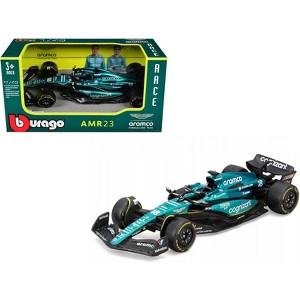 Aston Martin AMR23 #18 "Cognizant Aramco F1 Team" F1 World Championship (2023) "Race" Series 1/43 Diecast Model Car by Bburago - 1 of 4