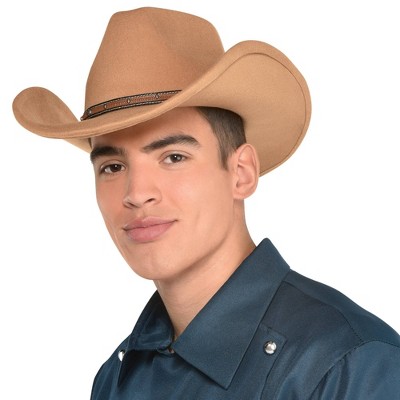 Adult Rugged Cowboy Hat Halloween Costume Headwear