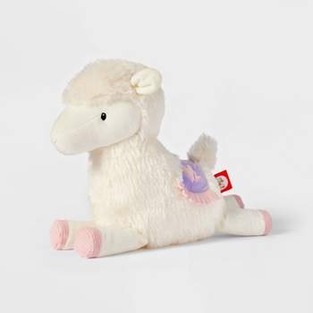 11'' Llama Stuffed Animal with Heart Accent - Gigglescape™