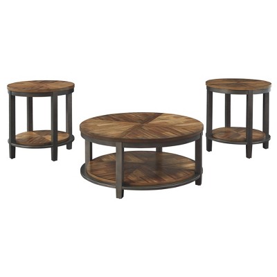 end tables with lights