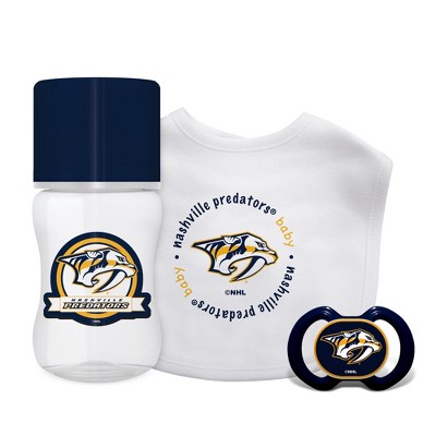 Image of Baby Fanatic Officially Licensed 3 Piece Unisex Gift Set - NHL Nashville Predators