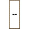 PosterPalooza | Panoramic Refined Silver Picture Frame - UV Acrylic, Foam Board Backing, Hanging Hardware - 2 of 4