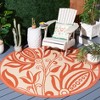 Courtyard CY2961 UV & Stain Resistant Non-Shedding Power Loomed Indoor/Outdoor Rugs - Safavieh - 2 of 4