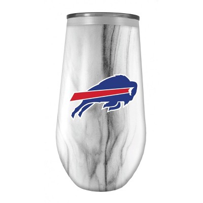 NFL Buffalo Bills Tall Stemless Marble Tumbler - 16oz