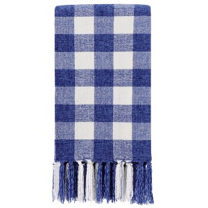 PiccoCasa Chenille Couch Sofa Chair Bed Living Room Throw Blankets with Fringe Tassel Lightweight 1 Pc - 1 of 4