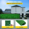 Gulches 24Pcs 24in*16in Artificial Boxwood Topiary Hedge Plant Grass Backdrop Fence Privacy Screen Grass Wall Decoration For Balcony Garden Fence - 4 of 4