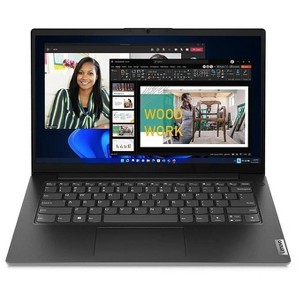 Lenovo V14 G4 14" FHD Notebook , AMD Ryzen 5 7520U 2.8GHz , 8GB DDR5 RAM , 256GB PCIe SSD , Windows 11 Pro , Business Black (82YT00Q3US) - 1 of 4