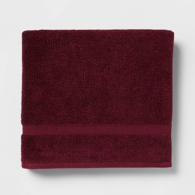 maroon towels