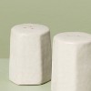 Stoneware Salt and Pepper Shaker Set Sour Cream - Hearth & Hand™ with Magnolia - 3 of 3