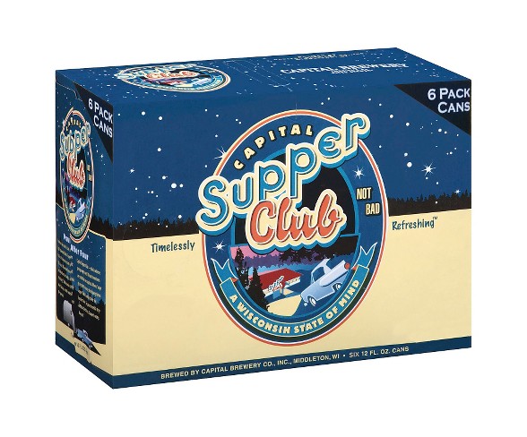 Capital&#174; Supper Club - 6pk / 12oz Cans