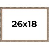 PosterPalooza | Deco Silver Picture Frame - UV Acrylic, Backing Board, Hanging Hardware Included - 2 of 4