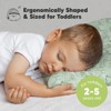 KeaBabies Jumbo Toddler Pillow with Pillowcase, 14X20 Soft Organic Toddler Pillows for Sleeping, Kids Travel Pillow - 2 of 4