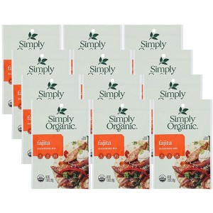 Simply Organic - Seasoning Mix - Fajita - Case of 12/1 oz - 1 of 2