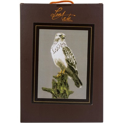 Vervaco Counted Cross Stitch Kit 10.4"X16"-Falcon (14 Count)