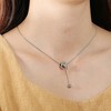 Unique Bargains Choker Necklaces Pendant Choker Necklace Chain for Women  Silver Tone 1PC - 4 of 4