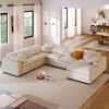 Oversized Modular Sectional Sofa, CENGHU Sectional Couches for with Ottoman L Shaped Corner Sectional for Living Room, Office, Spacious Space - 2 of 4