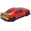 Nissan GT-R50 By ItalDesign Red Metallic with Gold Accents 1/64 Diecast Model Car by Inno Models - 2 of 4