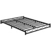 Modern Metal Platform Bed Frame, Sturdy Steel Slat Support, No Box Spring Needed - 4 of 4