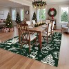 Christmas Rug Thin Washable Rug with Non Slip Rubber Backing - 4 of 4