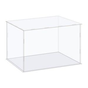Unique Bargains Acrylic Self-Assembly Dustproof Toy Collectibles Showcase - 1 of 3