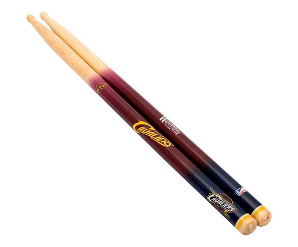 Woodrow Guitars NBA Collectible Drum Sticks Cleveland Cavaliers 5A