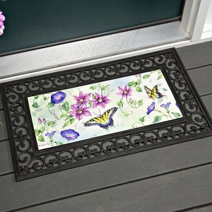Evergreen Trailing Vines Sassafras Indoor Outdoor Switch Doormat 1'10"x10" Multicolored - 1 of 4