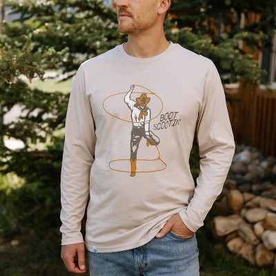 Men's Boot Scootin' Long Sleeve Tee - Sendero Provisions Co.
