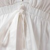 Women's V-Neck Sleeveless Top - Cotton with Bow Tie Waist Detail & Elastic Waistband Cherie Code - 4 of 4