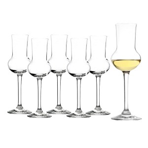 St�lzle Lausitz Professional Grappa Glass, Set of 6, 3 oz., Hand-Blown Appearance, Dishwasher-Safe, Premium Quality - 1 of 4