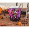 Silver Buffalo Disney The Nightmare Before Christmas Jack Skellington Electroplated Purple Swirl Ceramic Mug - 4 of 4
