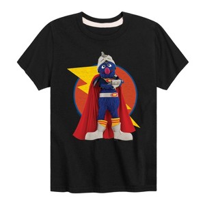 Boys' - Sesame Street - Super Grover Short Sleeve Graphic T-Shirt - 1 of 4