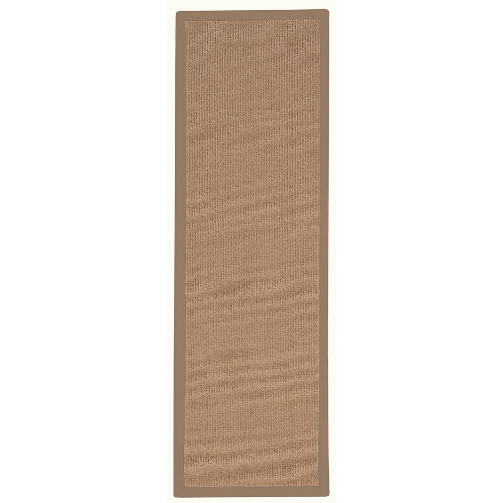 2'6inx12' Runner Athena Cork Wool Beige - Linon