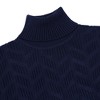 Mens Turtleneck Sweaters Long Sleeve Slim Fit Ribbed Knit Thermal Pullover Sweater - 4 of 4