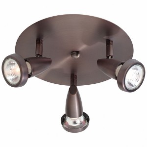 Access Lighting Mirage 3 - Light Flush Mount in  Bronze - 1 of 2