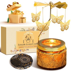 CAREVER Birthday Gifts for Women Butterfly Candles - 1 of 4