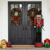 Rbied 64.75 in. H Classic Metal Christmas Nutcracker for Indoor Outdoor Holiday Standing Decor (1-Pack) - 3 of 4