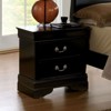NicBex 15.75 inch Wide Nightstand with 2 Drawers,Side Table with Large Storage Space and Bracket Feet,Bedside Table for Bedroom,Living Room - 2 of 4