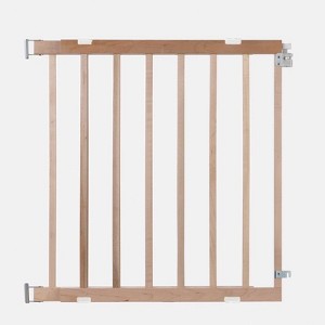 North States White 30 in. H X 28-42 in. W Wood Child Safety Gate - 1 of 1