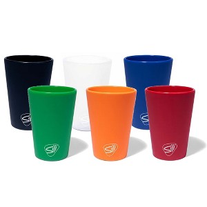 Silipint Silicone 1.5 oz Shot-Glass Set: 6 Pack - 1 of 4