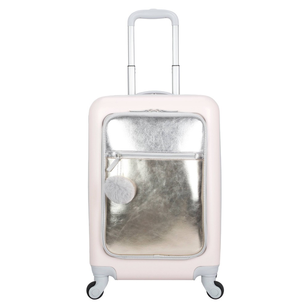 Photos - Travel Accessory Crckt Tween Hardside Carry On Spinner Suitcase - Rose Gold