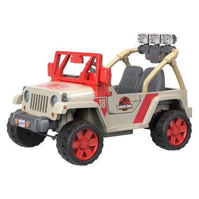 red jeep wrangler power wheels