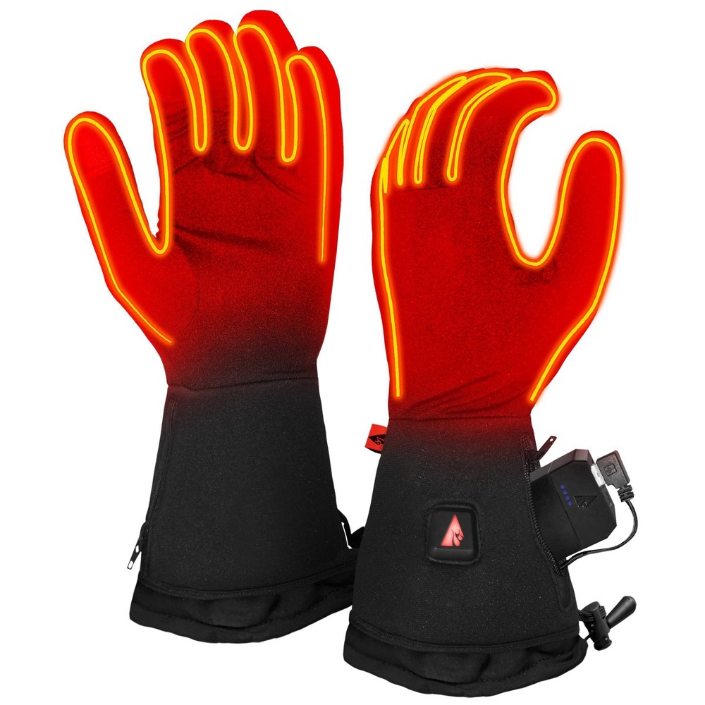 Photos - Winter Gloves & Mittens ActionHeat 5V Heated Women's Glove Liner - Black L/XL
