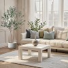Artificial Olive Tree, Fake Olive Tree, Tall Fake Potted Olive Tree, Natural Wood Trunk, Indoor Decor - 2 of 4