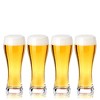 True Wheat Beer Glasses, Pilsner Beer Glass, Craft Brew Lovers Glassware, 23 Ounce, Large Beer Glasses, Set of 4 Pilsner Glasses, Clear Glass - 4 of 4