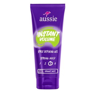 Aussie Instant Volume Style Defining Hair Gel, Hair Styling Gel for Straight Hair and Wavy Hair, 7 oz - 1 of 4