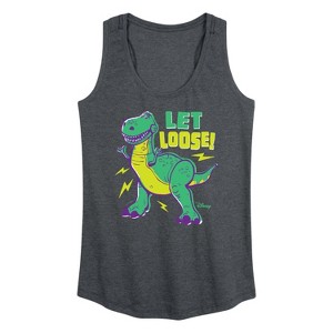 Women's - Disney - Let Loose Graphic Racerback Tank - 1 of 4