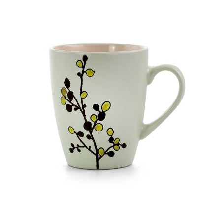 Retro Bloom Ceramic Floral Dinnerware Set, Service for 4