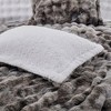 Peace Nest Ultra-Soft Tie-Dye Comforter Set with Plush Faux Fur & Reversible Shearling - 4 of 4
